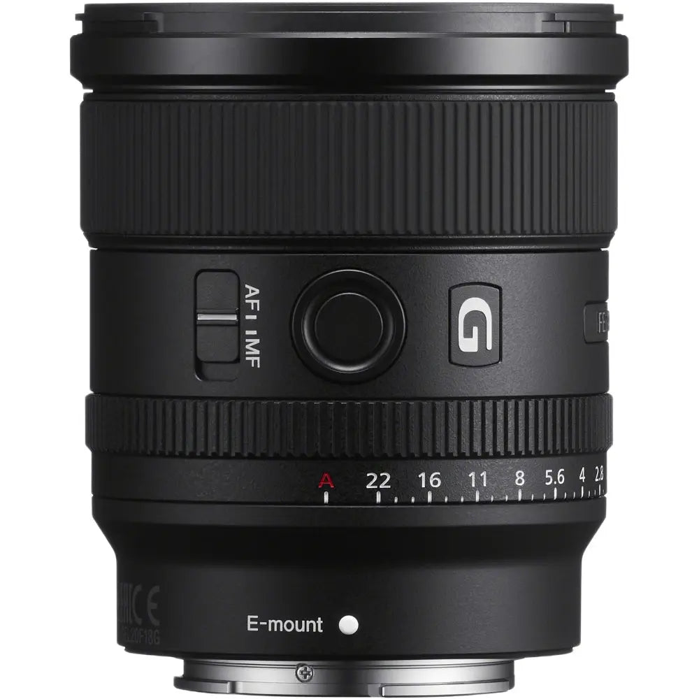 Sony FE 20mm f/1.8 G Ultra-Wide Prime Lens – product view 1