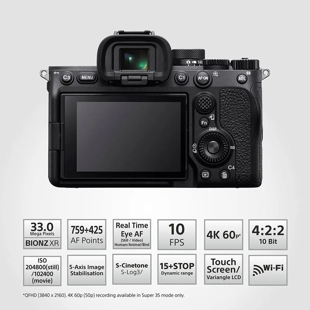 Sony Alpha 7 IV Mirrorless Camera with 28-70mm Lens Kit – product view 2