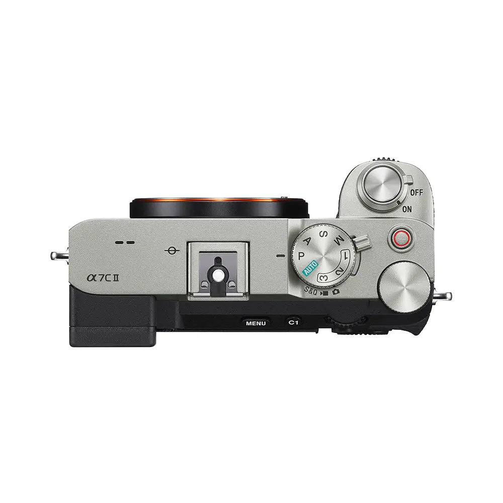 Sony Alpha 7C II Mirrorless Camera with 28-60mm Lens Kit (Silver) – product view 3
