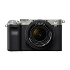 Sony Alpha 7C Mirrorless Camera with 28-60mm Lens Kit (Silver) – product view 2