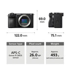 Sony Alpha 6700 Mirrorless Camera with 16-50mm Lens Kit – product view 2