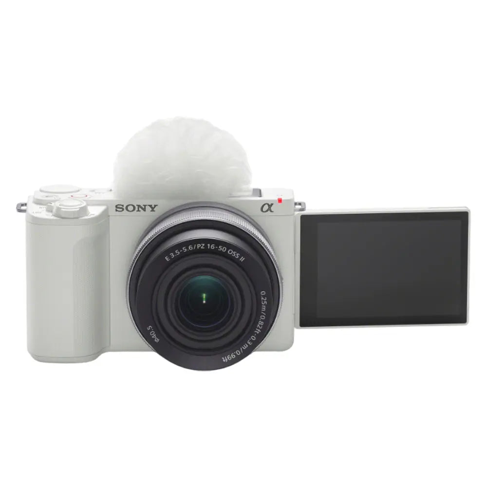 Sony ZV-E10 II Vlog Camera with 16-50mm Lens Kit (White) – product view 2