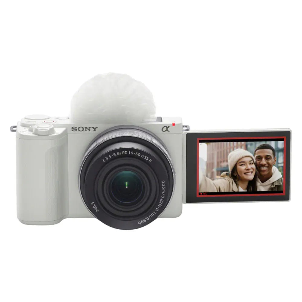 Sony ZV-E10 II Vlog Camera with 16-50mm Lens Kit (White) – product view 3