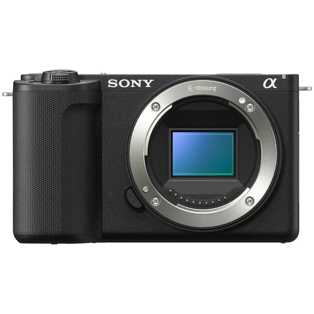 Sony ZV-E10 II APS-C Vlog Mirrorless Camera Body (Black) – product view 1