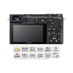 Sony Alpha 6100 Mirrorless Camera with 16-50mm Lens Kit – product view 2