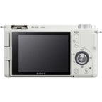 Sony ZV-E10 Vlog Camera with 16-50mm Lens Kit (White) – product view 2