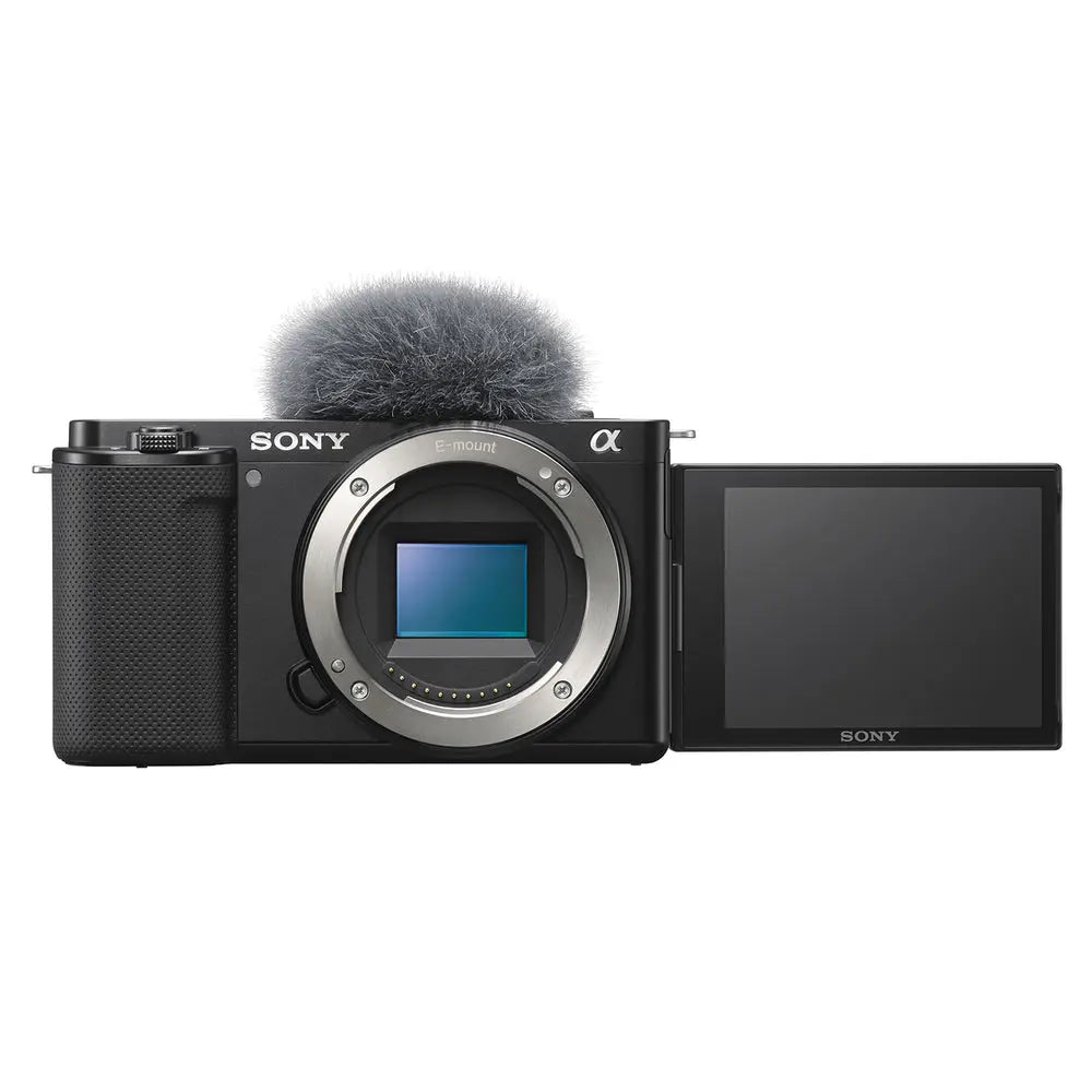 Sony ZV-E10 APS-C Vlog Mirrorless Camera Body (Black) – product view 1
