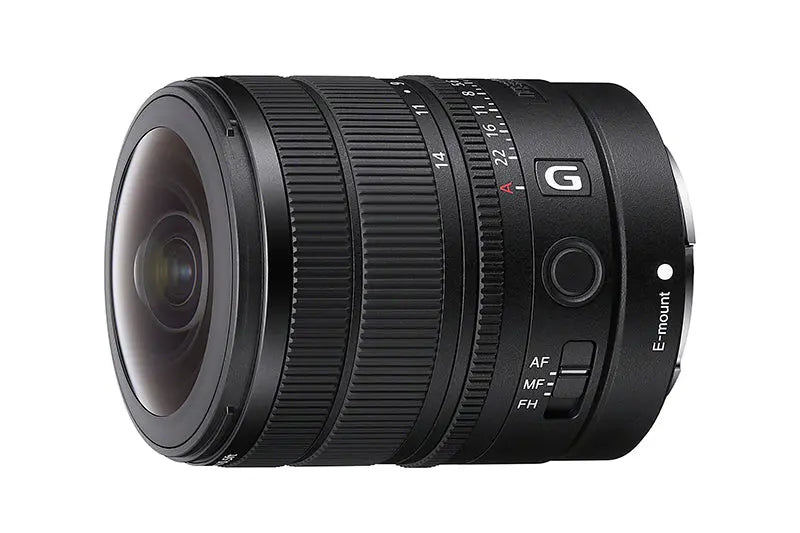 Sony FE 8-14mm F3.5 Fisheye G zoom lens