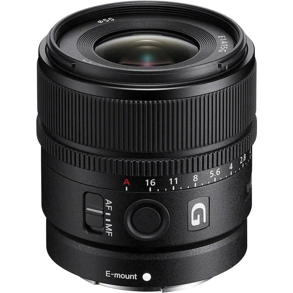 Sony E 15mm f/1.4 G Wide Angle Prime Lens – product view 1