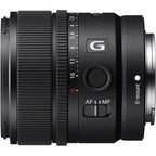 Sony E 15mm f/1.4 G Wide Angle Prime Lens – product view 3