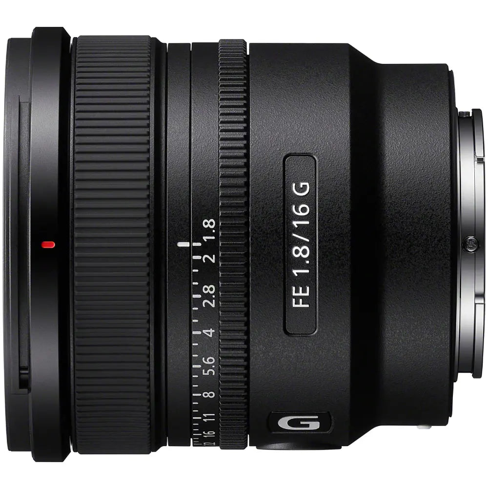Sony FE 16mm f/1.8 G Wide Angle Prime Lens – product view 3