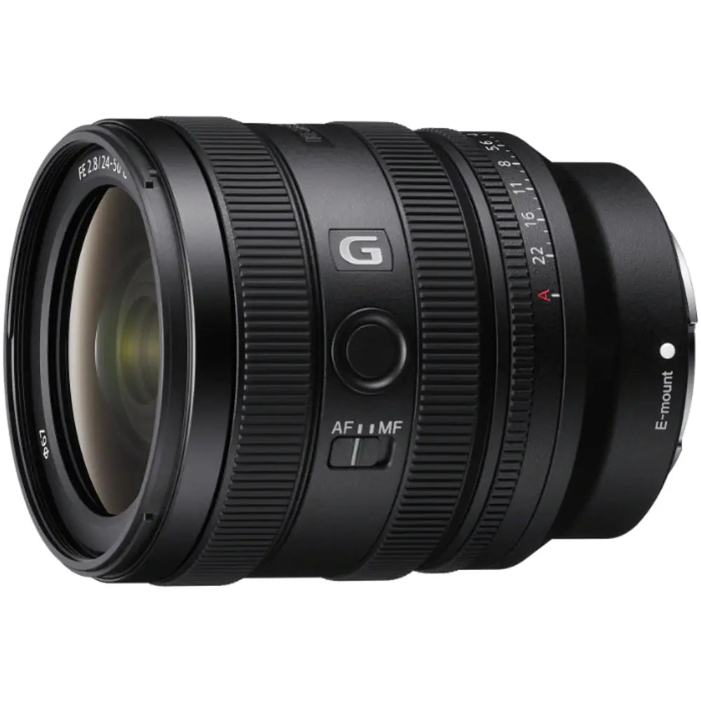 Sony FE 24-50mm f/2.8 G Standard Zoom Lens – product view 2