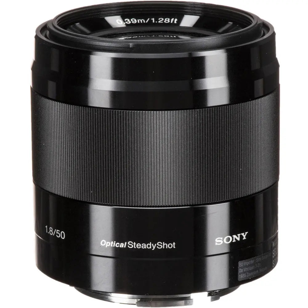 Sony E 50mm f/1.8 OSS Portrait Prime Lens (Black) – product view 1