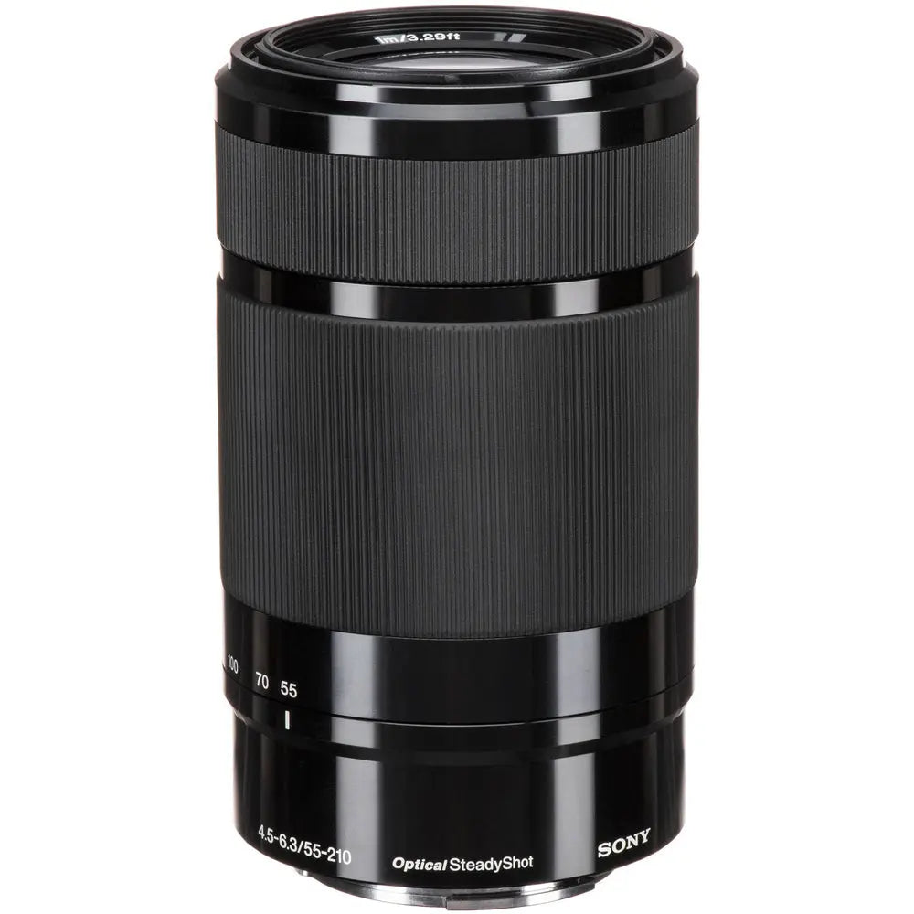 Sony E 55-210mm f/4.5-6.3 OSS Telephoto Zoom Lens (Black) – product view 2