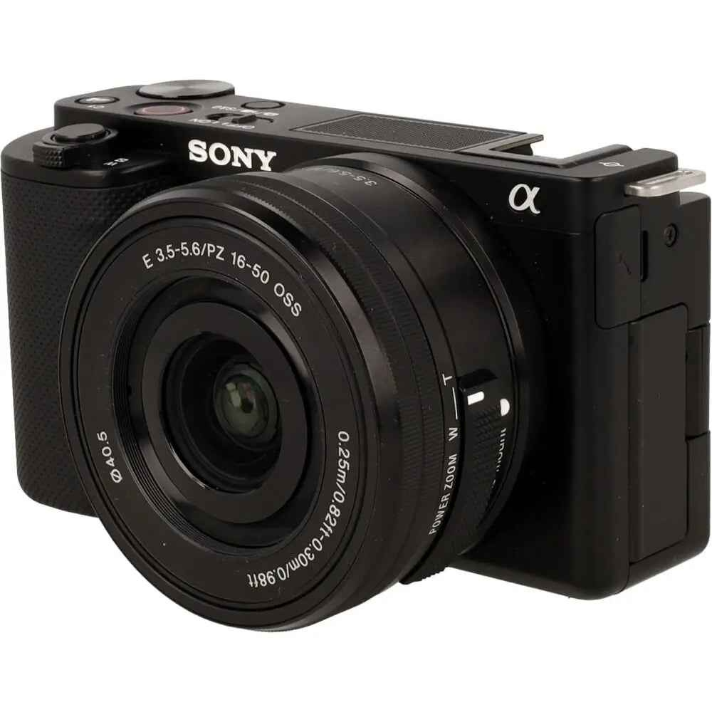 Sony ZV-E10K APS-C Mirrorless Vlogging Camera with 16-50mm Lens - Black