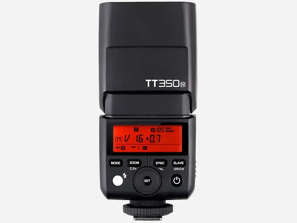 Godox TT350 Mini Thinklite TTL Flash (Black) Godox