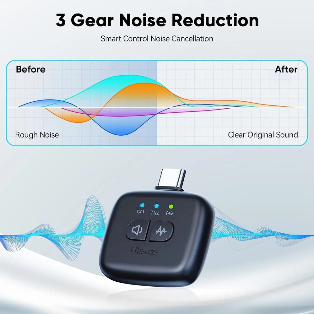 Ulanzi A30 A014GBB2 wireless microphone product detail