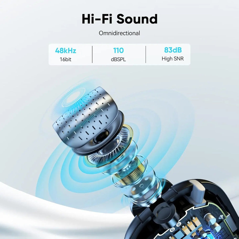 Ulanzi A30 wireless microphone kit alternate view