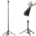 Ulanzi MT93 universal 1/4-inch auto-open camera and light stand tripod in black, shown extended on a white background.