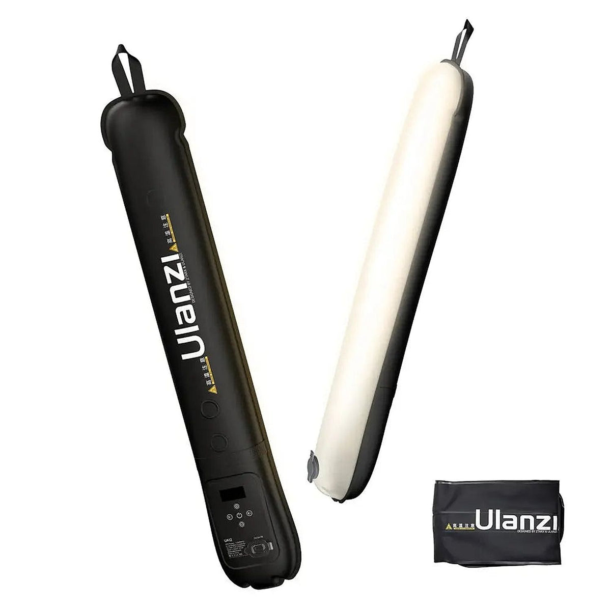 Ulanzi UA12 12W portable air tube light with bi-color diffuser and carrying pouch