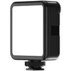 Ulanzi VIJIM VL81 rechargeable LED video light, main front three-quarter product photo on white background