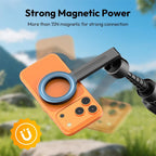 ULANZI SK26 Magnetic Phone Tripod 44.5 Inch 2 in 1 Selfie Stick Tripod with Remote Ulanzi