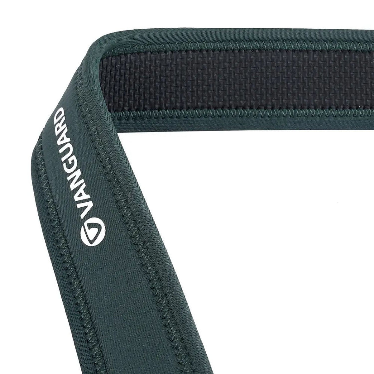 Vanguard Connect NEO NS30 Camera Strap – Green — close-up of padded green strap