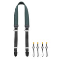 Vanguard Connect 3N1 NS 38 GR green 38mm convertible camera neck wrist and backpack strap, official product image