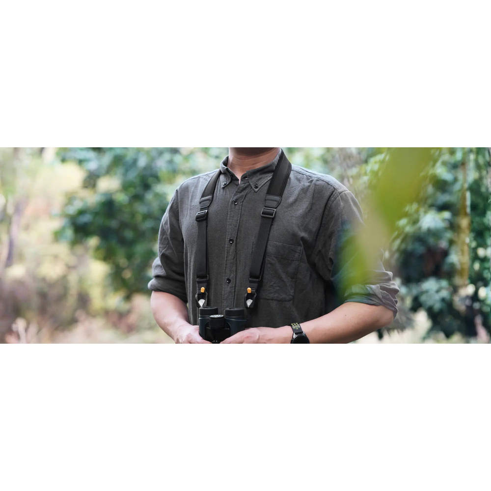 Vanguard Connect NEO NS 30 BK black neoprene camera neck strap, manufacturer reference photo for 30mm model
