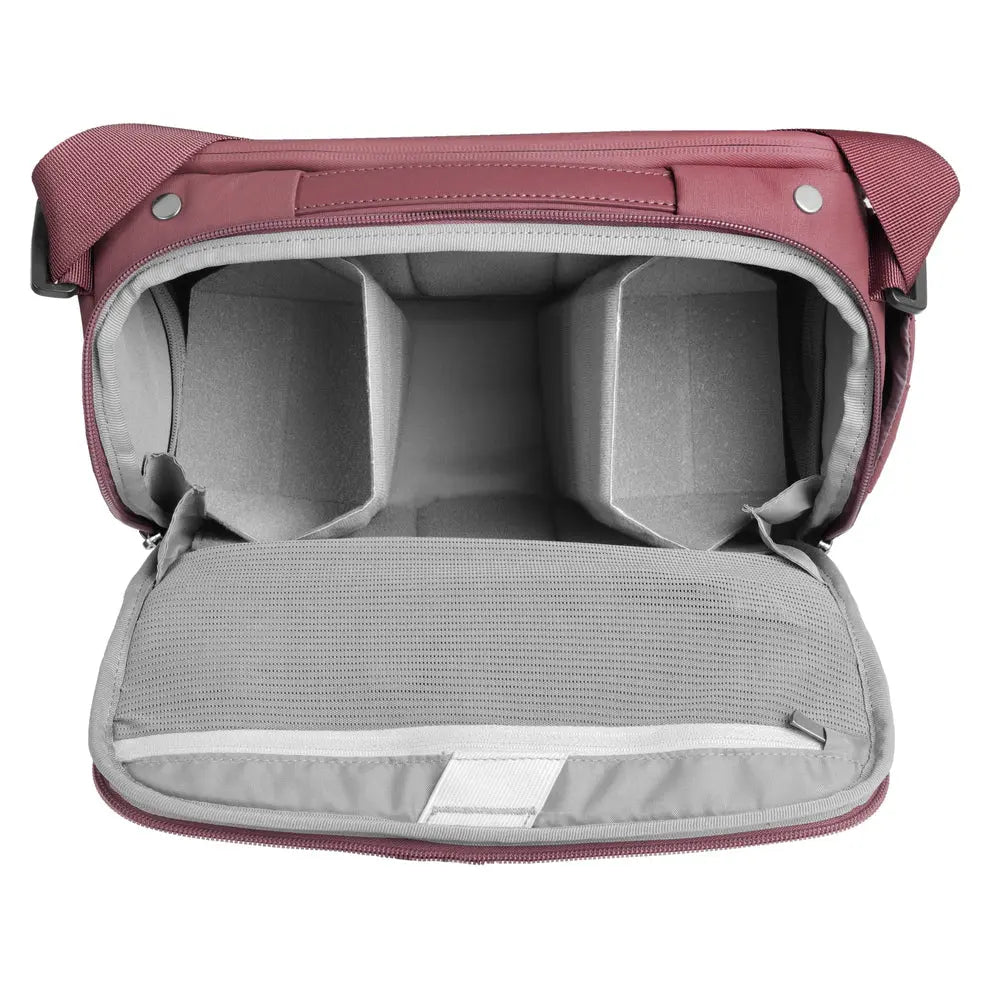 Vanguard Photo Video Bag VEO Metro S9L - Burgundy — product details and alternate view