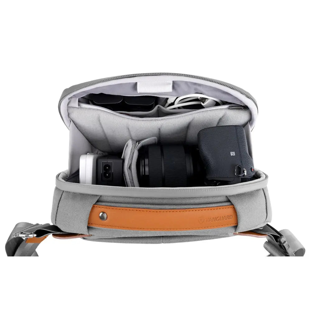 Vanguard Veo City CB24 Crossbody Bag - Gray — product details and alternate view