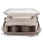 Vanguard Veo Range 38 Messenger Camera Bag Beige Tan — product details and alternate view