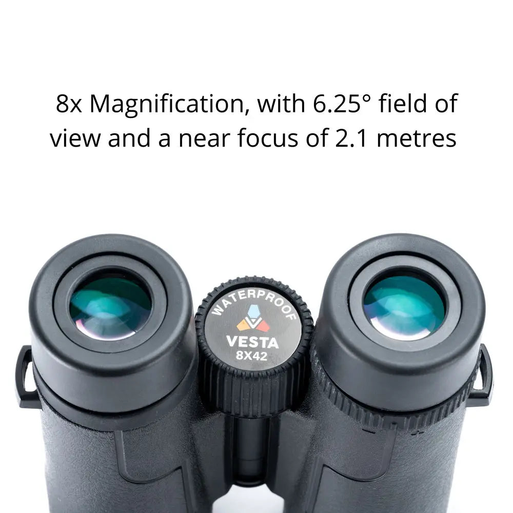 Vanguard Vesta 8X42 Binoculars (8420) — product details and alternate view