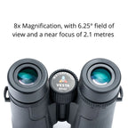 Vanguard Vesta 8X42 Binoculars (8420) — product details and alternate view