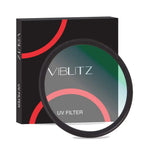 Viblitz 82mm ultra-slim UV lens protection filter main product photograph