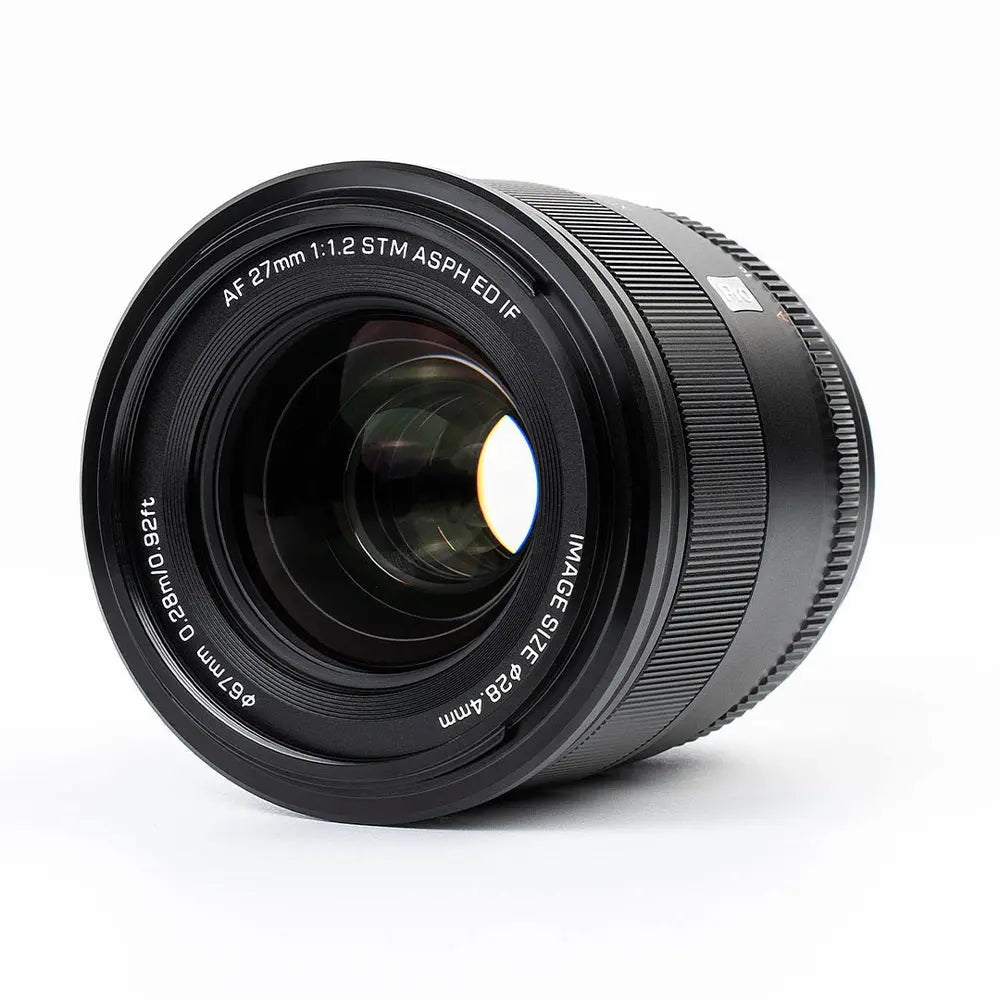 Viltrox 27 mm F/1.2 Pro XF Prime APS-C Autofocus Lens for Fuji X Mount X-T30 X-T4 X-E4 X-Pro3 X-T200 X-S10 (Auto Focus — product details and alternate view