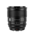 Viltrox AF 27mm f/1.2 Pro XF lens for Fujifilm X-mount, front view of lens barrel on white background