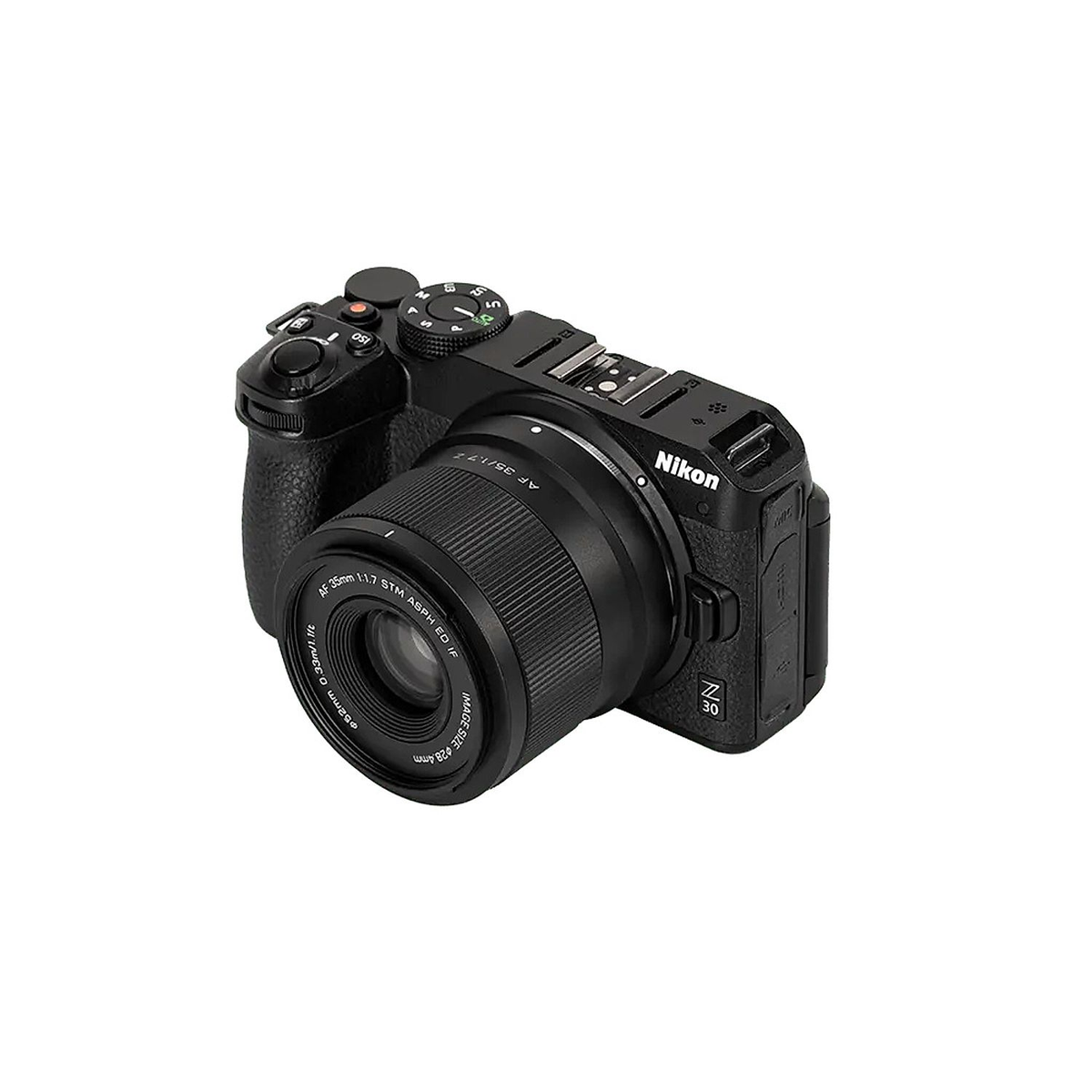 Viltrox AF 35mm F1.7 Nikon Z lens on camera official view