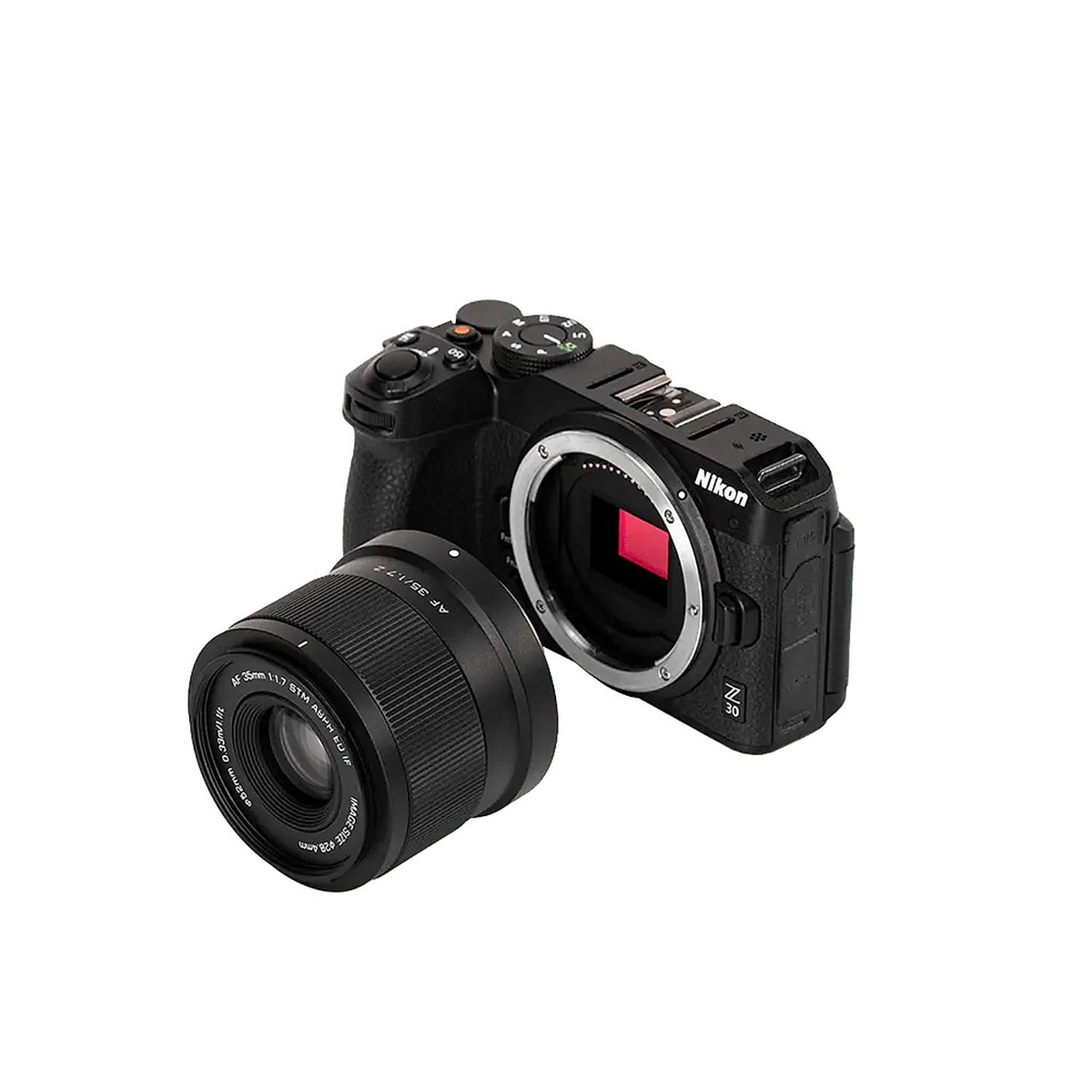 Viltrox AF 35mm F1.7 Nikon Z lens with Nikon camera official view