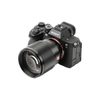 Viltrox AF 85mm F1.8 II Sony E-mount lens on camera official image