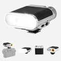 Viltrox Z1 Plus 24Ws retro mini on-camera flash, main front three-quarter view on white background