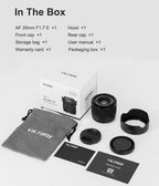 VILTROX AF 35mm F1.7 APS-C Lens for Sony E Viltrox