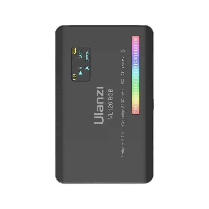 Ulanzi VL120 RGB LED Video Light with Diffuser