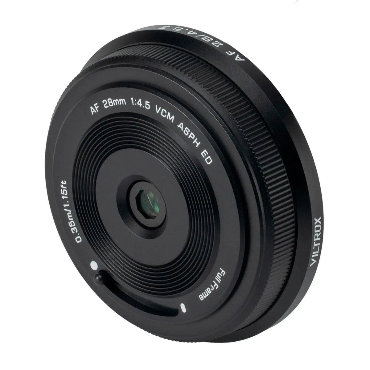 VILTROX 28mm F4.5 Pancake Full Frame Lens Viltrox
