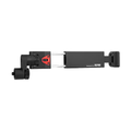 Zhiyun TransMount smartphone holder with crown gear for WEEBILL LAB gimbal, opened holder product view on white background